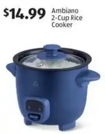 Aldi Ambiano 2-Cup Rice Cooker offer