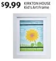 Aldi KIRKTON HOUSE Kid's Art Frame offer