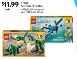 Aldi LEGO Summer Creator offer