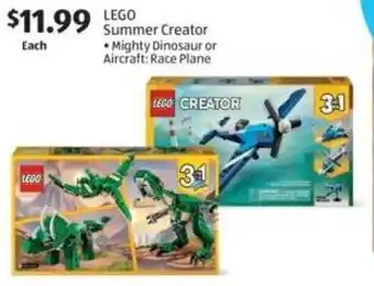 Aldi LEGO Summer Creator offer