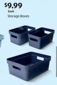 Aldi Storage Boxes offer