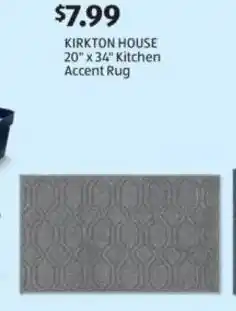 Aldi KIRKTON HOUSE 20" x 34" Kitchen Accent Rug offer