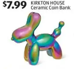 Aldi KIRKTON HOUSE Ceramic Coin Bank offer