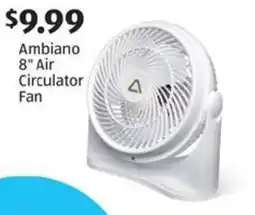 Aldi Ambiano 8" Air Circulator Fan offer