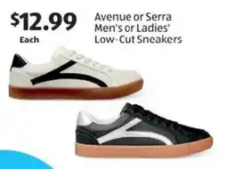 Aldi Avenue or Serra Men's or Ladie's Low-Cut Sneakers offer