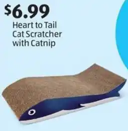 Aldi Heart to Tail Cat Scratcher with Catnip offer