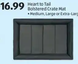 Aldi Heart to Tail Bolstered Crate Mat offer
