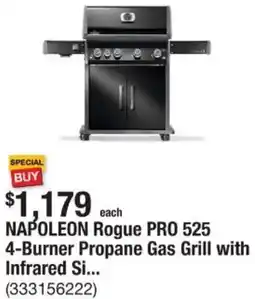 The Home Depot NAPOLEON Rogue PRO 525 4-Burner Propane Gas Grill offer