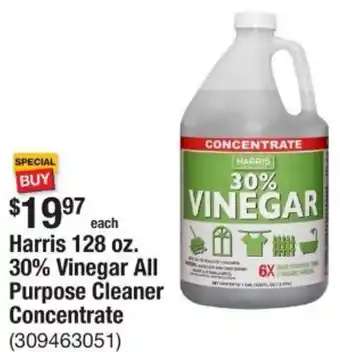 The Home Depot Harris 30% Vinegar All Purpose Cleaner Concentrate offer