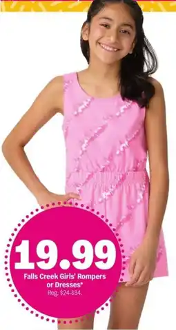 Meijer Falls Creek Girls' Rompers or Dresses offer