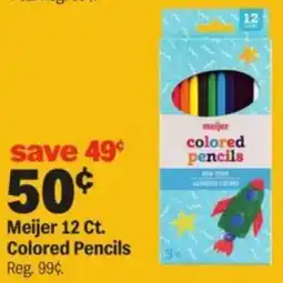 Meijer Meijer Colored Pencils offer