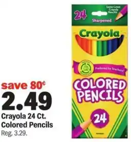 Meijer Crayola Colored Pencils offer