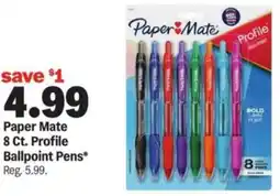 Meijer Paper MateProfile Ballpoint Pens offer