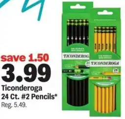 Meijer Ticonderoga #2 Pencils offer