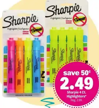 Meijer Sharpie Highlighters offer