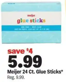 Meijer Meijer Glue Sticks offer