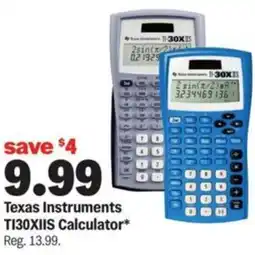 Meijer Texas Instruments TI30XIIS Calculator offer