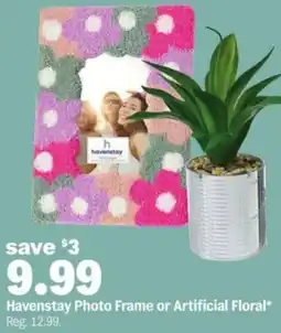 Meijer Havenstay Photo Frame or Artificial Floral offer