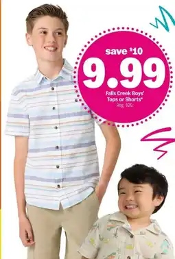 Meijer Falls Creek Boys' Tops or Shorts offer