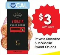Kroger Private Selection Vidalia Sweet Onions offer
