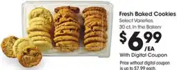 Kroger Fresh Baked Cookies offer