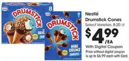 Kroger Nestlé Drumstick Cones offer