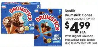 Kroger Nestlé Drumstick Cones offer
