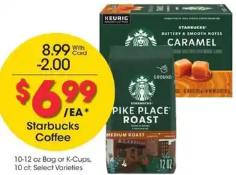 Kroger Starbucks Coffee offer
