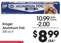 Kroger Kroger Aluminum Foil offer