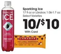 Kroger Sparkling Ice or Lärabar offer
