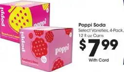 Kroger Poppi Soda offer