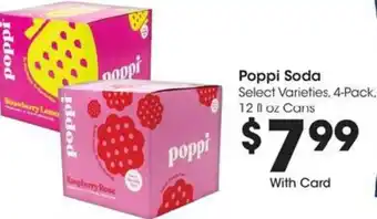 Kroger Poppi Soda offer