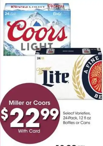Kroger Miller or Coors offer