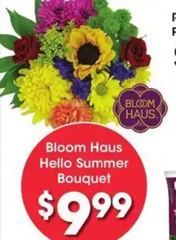 Kroger Bloom Haus Hello Summer Bouquet offer