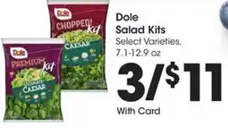 Kroger Dole Salad Kits offer