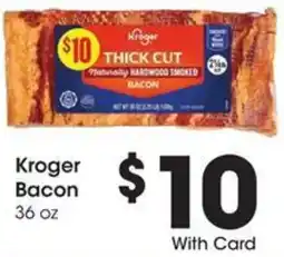 Kroger Kroger Bacon offer