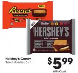 Kroger Hershey's Candy offer