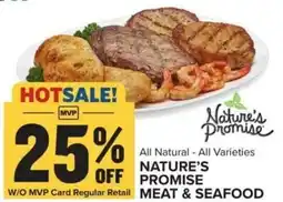 Food Lion Nature's promise meat & seafood offer