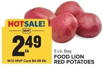 Food Lion Food lion red potatoes offer