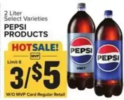 Food Lion Pepsi products offer