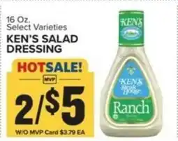 Food Lion Ken's salad dressing offer