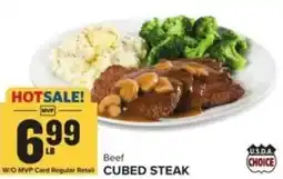 Food Lion cubed steak offer
