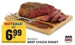 Food Lion Beef chuck roast offer