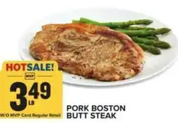 Food Lion Pork boston butt steak offer