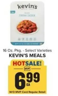 Food Lion kevin's meals offer