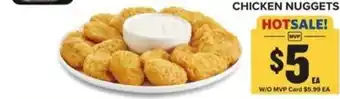 Food Lion Chicken nuggets offer