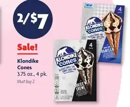 Family Dollar Klondike Cones offer