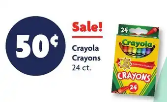 Family Dollar Crayola Crayons offer