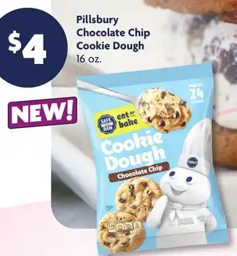 Family Dollar Pillsbury Chocolate Chip Cookie Dough offer