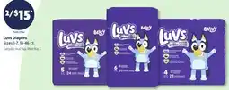 Family Dollar Luvs Diapers offer